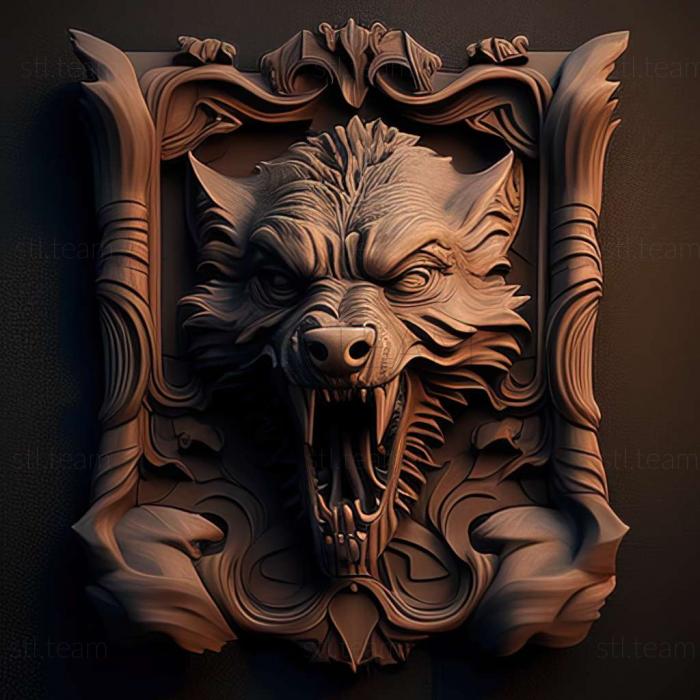 3D model Werewolves Within game (STL)